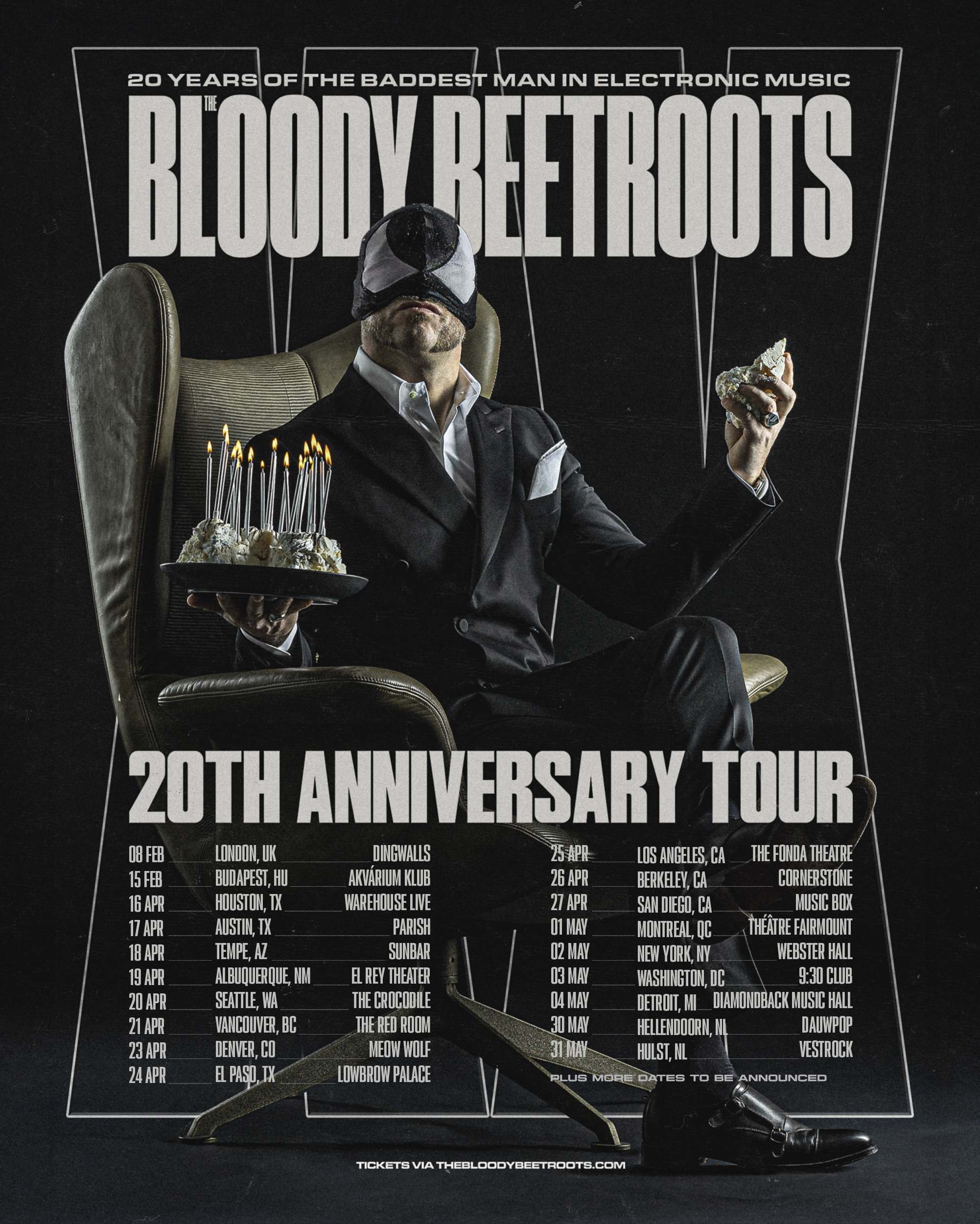 Bloody Beetroots USA Tour Dates 2024